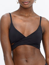 Carregar imagem no visualizador da galeria, Top Biquini Canárias Preto - panou.br