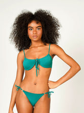 Carregar imagem no visualizador da galeria, Top Biquíni Curaçao Petróleo UV 50+ - panou.br