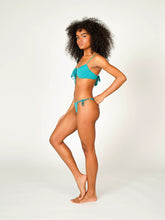 Carregar imagem no visualizador da galeria, Top Biquíni Curaçao Petróleo UV 50+ - panou.br