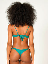 Carregar imagem no visualizador da galeria, Top Biquíni Curaçao Petróleo UV 50+ - panou.br