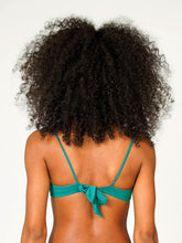 Carregar imagem no visualizador da galeria, Top Biquíni Curaçao Petróleo UV 50+ - panou.br