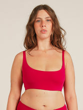 Carregar imagem no visualizador da galeria, Top Biquíni Fiji Rosa Cereja UV 50+ - panou.br