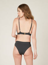 Carregar imagem no visualizador da galeria, Top Biquíni Galápagos Chumbo UV 50+ - panou.br