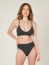 Carregar imagem no visualizador da galeria, Top Biquíni Galápagos Chumbo UV 50+ - panou.br