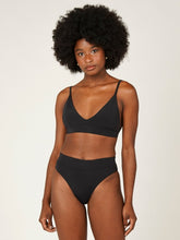 Carregar imagem no visualizador da galeria, Top Biquíni Galápagos Preto UV 50+ - panou.br