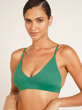 Carregar imagem no visualizador da galeria, Top Biquíni Galápagos Verde Bandeira UV 50+ - panou.br