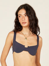 Carregar imagem no visualizador da galeria, Top Biquíni Ibiza - Marinho UV 50+ - panou.br
