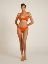 Carregar imagem no visualizador da galeria, Top Biquini Menorca Laranja Ocre UV 50+ - panou.br