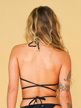 Carregar imagem no visualizador da galeria, Top Biquíni Paraty - Preto UV 50+ - panou.br