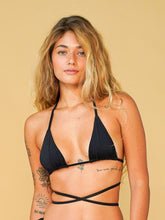 Carregar imagem no visualizador da galeria, Top Biquíni Paraty - Preto UV 50+ - panou.br