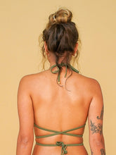 Carregar imagem no visualizador da galeria, Top Biquíni Paraty - Verde UV 50+ - panou.br