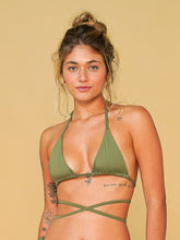 Carregar imagem no visualizador da galeria, Top Biquíni Paraty - Verde UV 50+ - panou.br