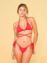 Carregar imagem no visualizador da galeria, Top Biquíni Paraty - Vermelho UV 50+ - panou.br