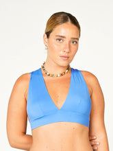 Carregar imagem no visualizador da galeria, Top Biquíni Santorini Cobalto UV50+ - panou.br