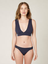 Carregar imagem no visualizador da galeria, Top Biquíni Santorini Marinho UV50+ - panou.br