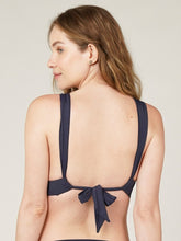 Carregar imagem no visualizador da galeria, Top Biquíni Santorini Marinho UV50+ - panou.br