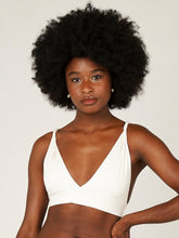 Carregar imagem no visualizador da galeria, Top Biquíni Santorini Off White UV50+ - panou.br