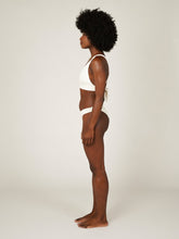 Carregar imagem no visualizador da galeria, Top Biquíni Santorini Off White UV50+ - panou.br