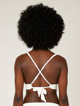 Carregar imagem no visualizador da galeria, Top Biquíni Santorini Off White UV50+ - panou.br
