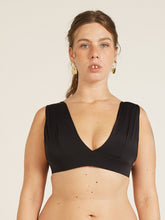 Carregar imagem no visualizador da galeria, Top Biquíni Santorini Preto UV50+ - panou.br