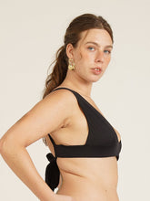 Carregar imagem no visualizador da galeria, Top Biquíni Santorini Preto UV50+ - panou.br