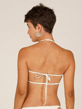Carregar imagem no visualizador da galeria, Top Biquini Sardenha - Off White UV 50+ - panou.br