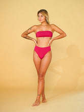 Carregar imagem no visualizador da galeria, Top Biquini Tenerife Rosa Cereja - panou.br
