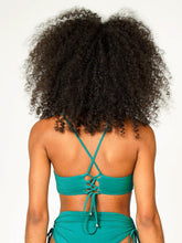 Carregar imagem no visualizador da galeria, Top Biquíni Varadero Petróleo UV 50+ - panou.br