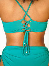 Carregar imagem no visualizador da galeria, Top Biquíni Varadero Petróleo UV 50+ - panou.br