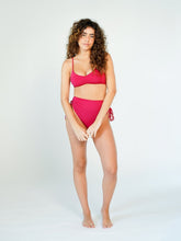 Carregar imagem no visualizador da galeria, Top Biquíni Varadero Rosa Cereja UV 50+ - panou.br