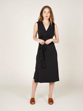 Carregar imagem no visualizador da galeria, Vestido Cachecouer Tóquio Preto UV +50 - panou.br