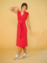 Carregar imagem no visualizador da galeria, Vestido Cachecouer Tóquio Vermelho UV +50 - panou.br