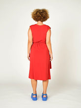 Carregar imagem no visualizador da galeria, Vestido Cachecouer Tóquio Vermelho UV +50 - panou.br