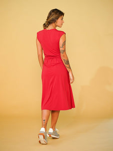 Vestido Cachecouer Tóquio Vermelho UV +50 - panou.br