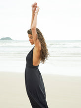 Carregar imagem no visualizador da galeria, Vestido Koh Phi Phi Preto UV +50 - panou.br