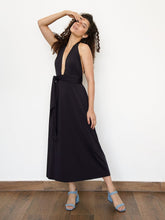 Carregar imagem no visualizador da galeria, Vestido Koh Phi Phi Preto UV +50 - panou.br