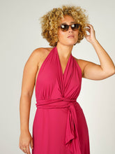 Carregar imagem no visualizador da galeria, Vestido Koh Phi Phi Rosa Cereja UV +50 - panou.br