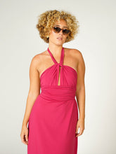 Carregar imagem no visualizador da galeria, Vestido Koh Phi Phi Rosa Cereja UV +50 - panou.br