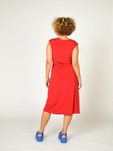 Carregar imagem no visualizador da galeria, Vestido Cachecouer Tóquio Vermelho UV +50