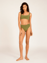 Carregar imagem no visualizador da galeria, Biquíni Fiji Verde Alcaparra UV 50+ - panou.br
