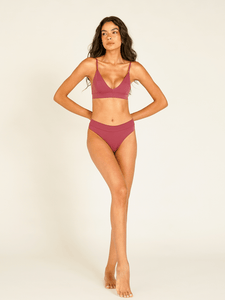 Biquíni Galápagos Roxo Marsala UV50+ - panou.br