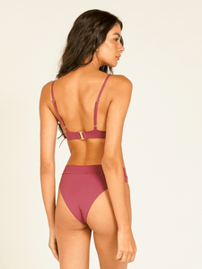 Biquíni Galápagos Roxo Marsala UV50+ - panou.br