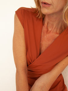 Blusa Cachecouer Amsterdã UV+50 Marrom Camelo - panou.br