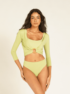 Blusa Cachecouer Moscou UV 50+ Verde Oliva - panou.br
