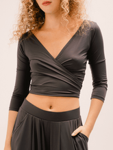 Carregar imagem no visualizador da galeria, Blusa Cachequer Moscou UV +50 Cinza Chumbo - panou.br
