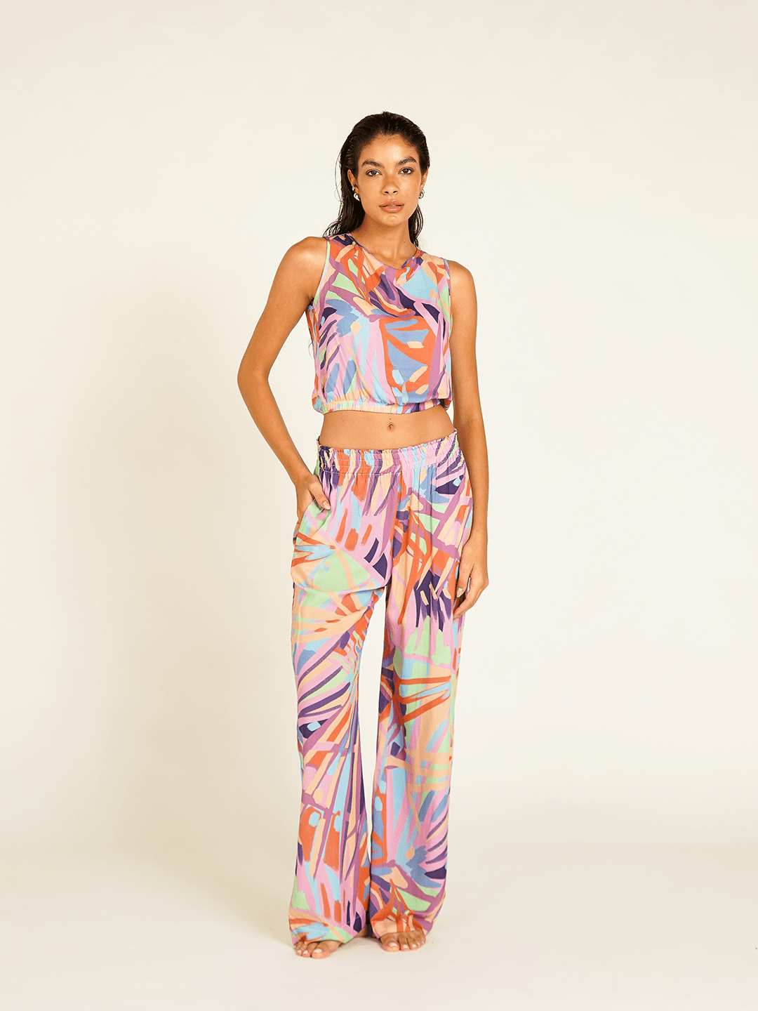 Blusa Japaratinga Jardim Surreal - panou.br