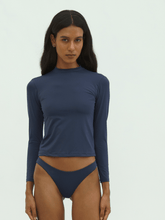 Carregar imagem no visualizador da galeria, Blusa Manga Longa Patacho UV +50 Azul Marinho - panou.br
