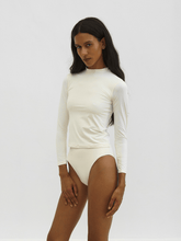 Carregar imagem no visualizador da galeria, Blusa Manga Longa Patacho UV +50 Off White - panou.br
