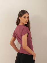 Carregar imagem no visualizador da galeria, Blusa Valência Roxo Marsala UV 50+ - panou.br
