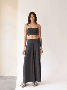 Calça Pantalona Budapeste Cinza Chumbo UV 50+ - panou.br